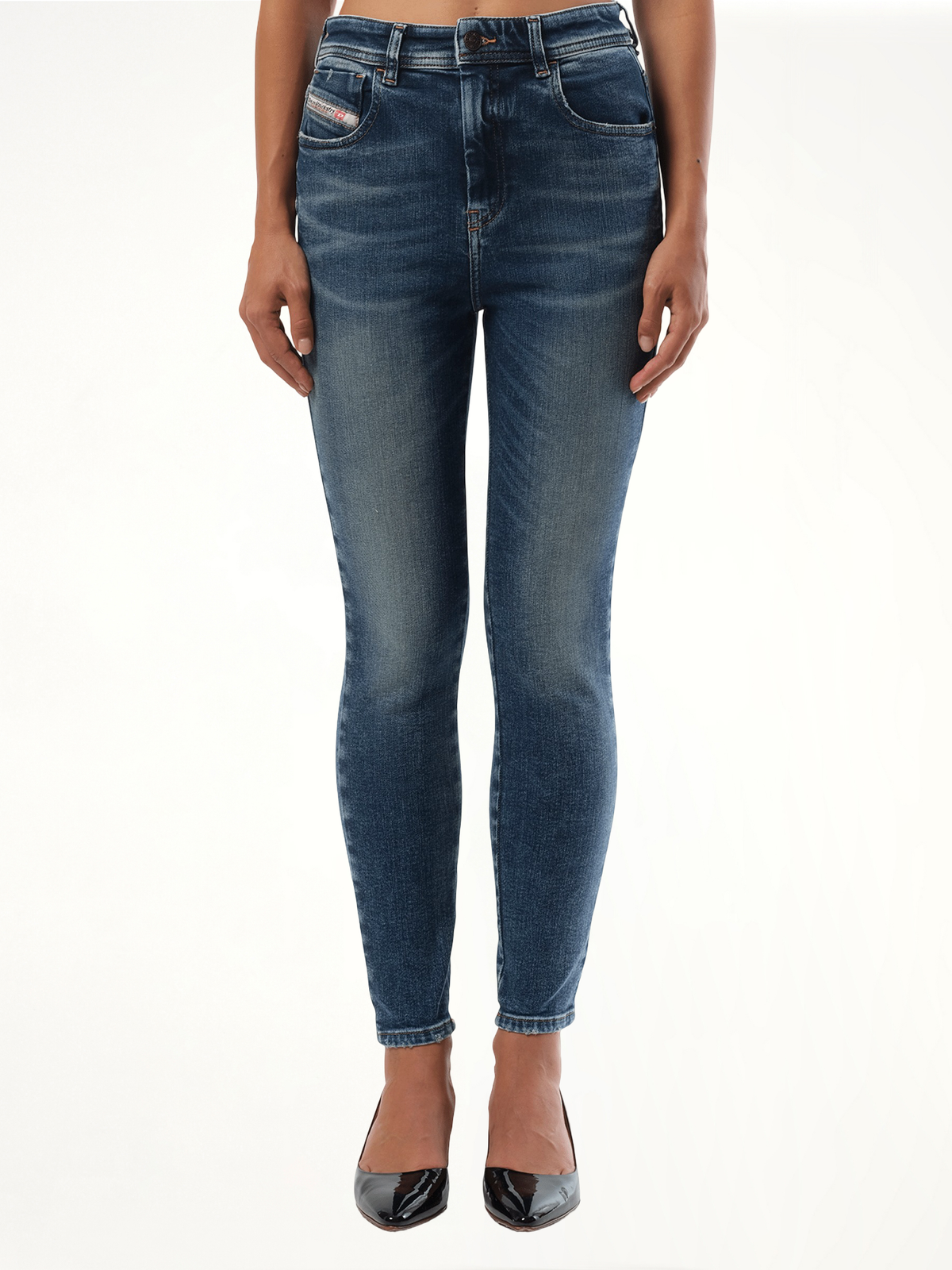 1984 Slandy High Jeans in Washed Indigo