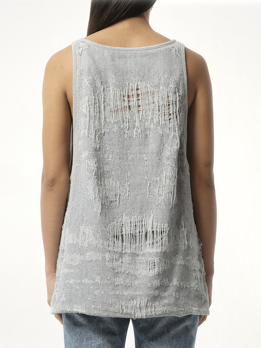 DE-Dalby Distressed Top in Blue
