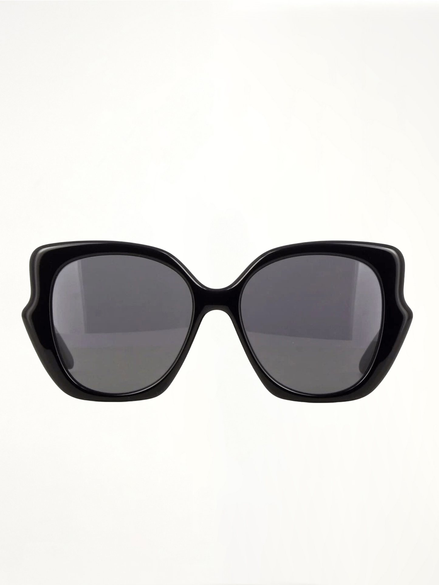 Loewe LW40133F 5501A Acetate Sunglasses in Black/Gold