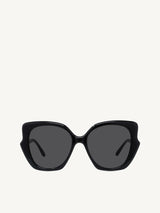 Loewe LW40133F 5501A Acetate Sunglasses in Black/Gold