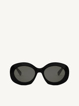 Celine CL40292U 5401A Acetate Sunglasses in Black/Silver