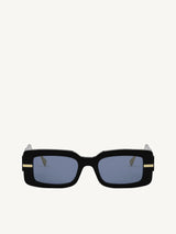 Fendi FE40133I 5101V Acetate Sunglasses in Black/Gold
