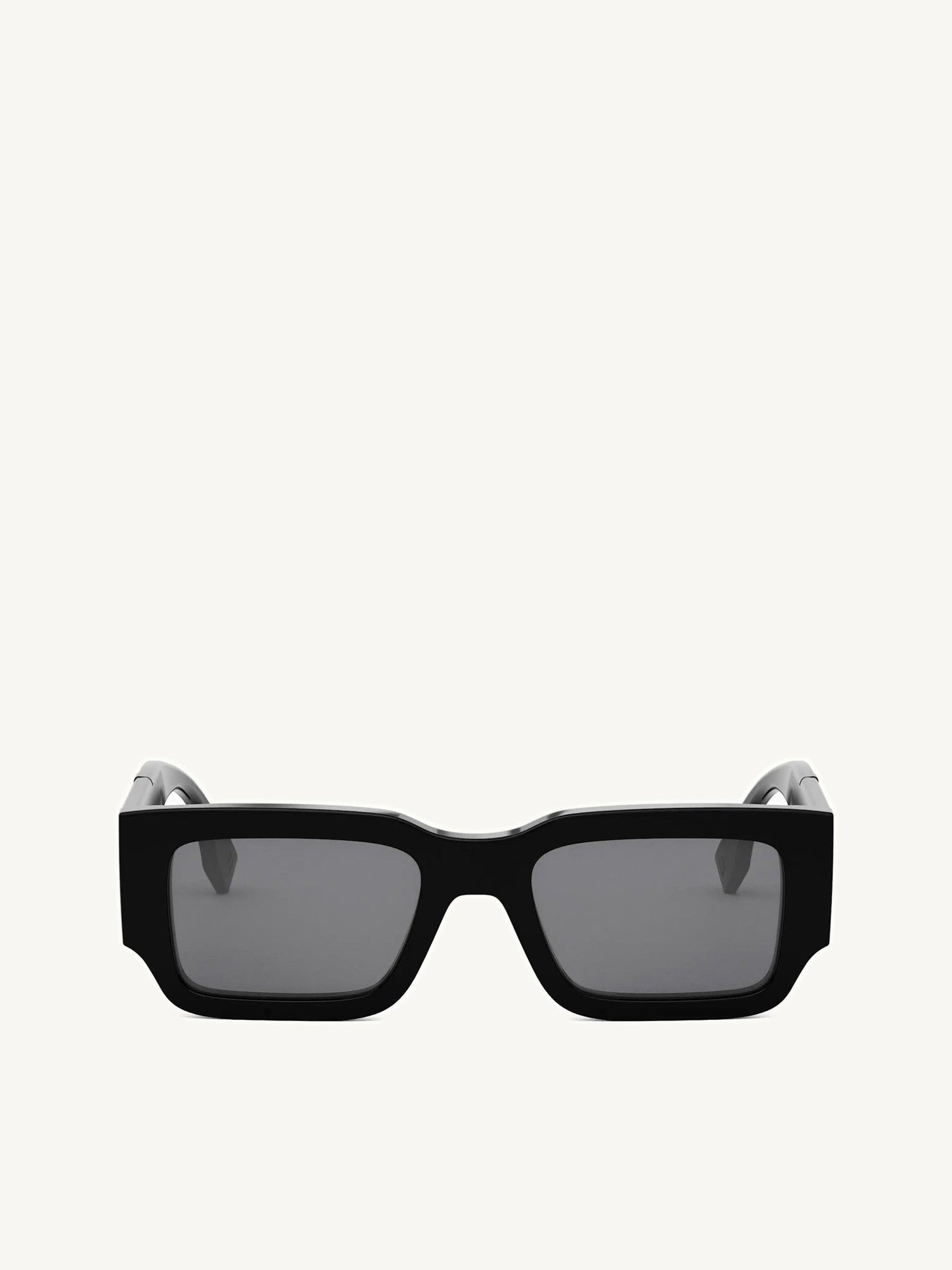 Fendi FE40131I 5101A Acetate Sunglasses in Black/Silver