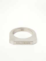 Rick Owens Hollywood Ring in Palladio