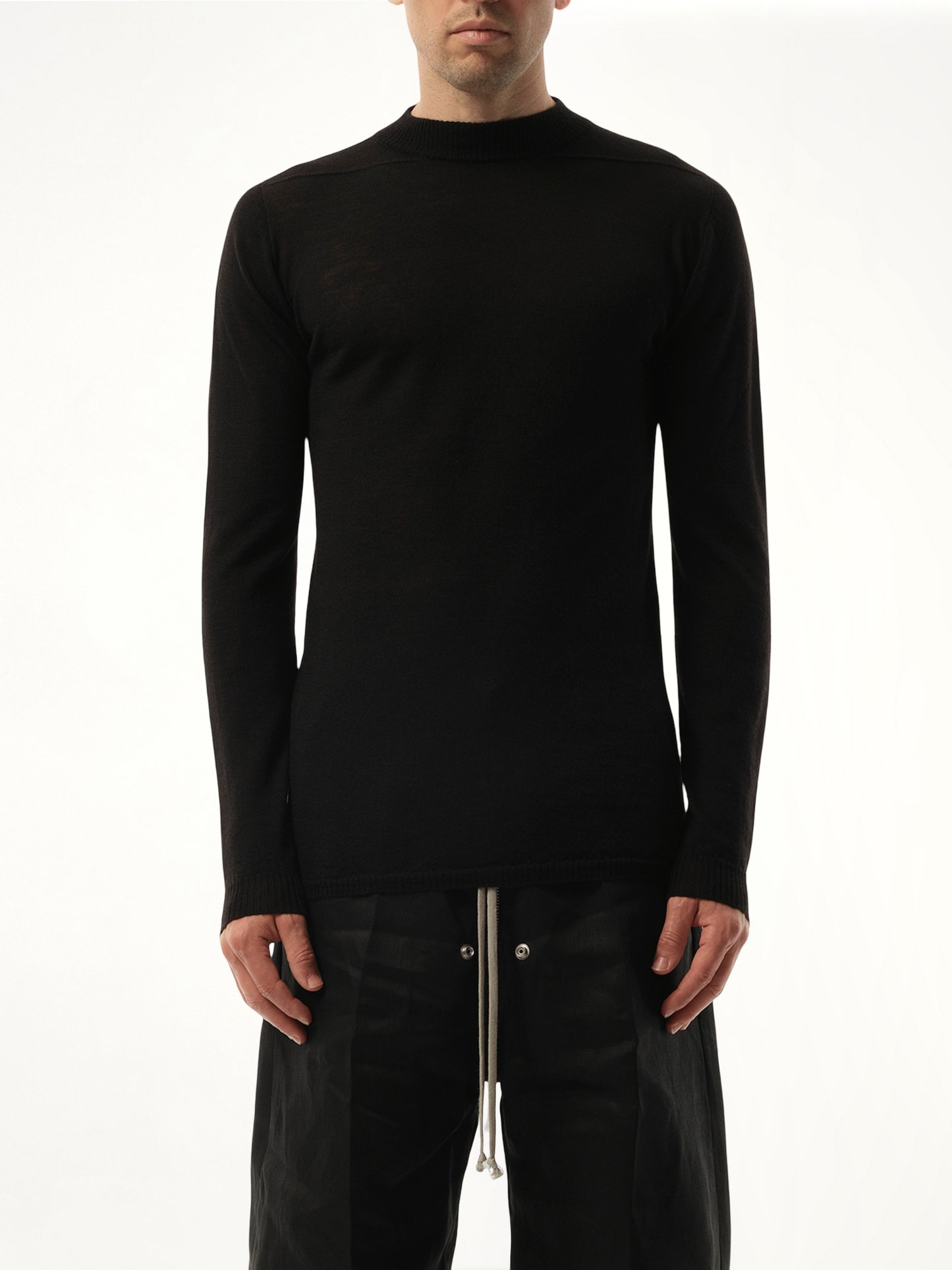Level Lupetto Sweater in Black