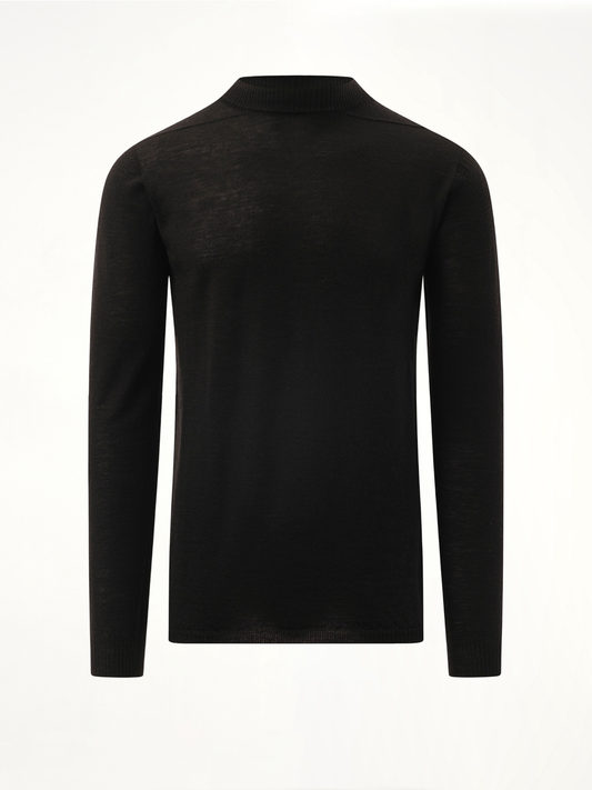 Level Lupetto Sweater in Black