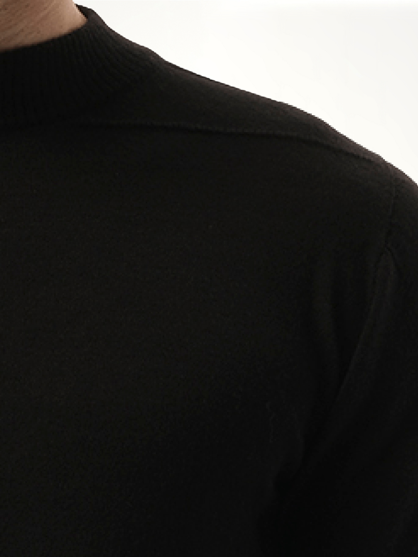 Level Lupetto Sweater in Black