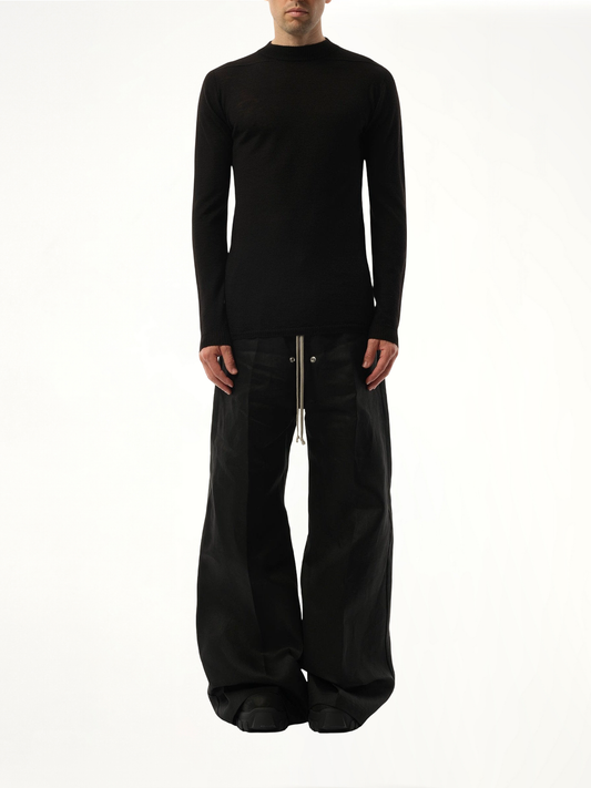 Level Lupetto Sweater in Black