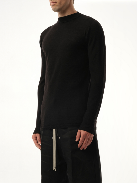 Level Lupetto Sweater in Black