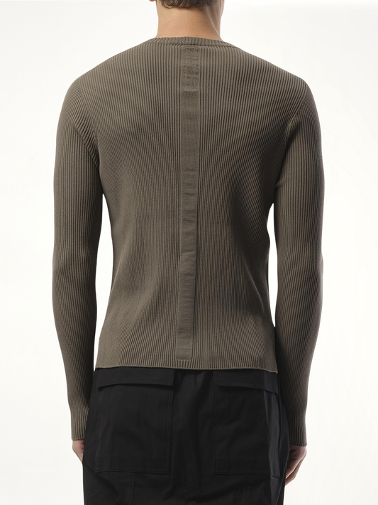 Ribbed Geo Sweater in Dust