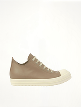 Low Sneaks in Flesh/Milk/Milk Side View | RICK OWENS
