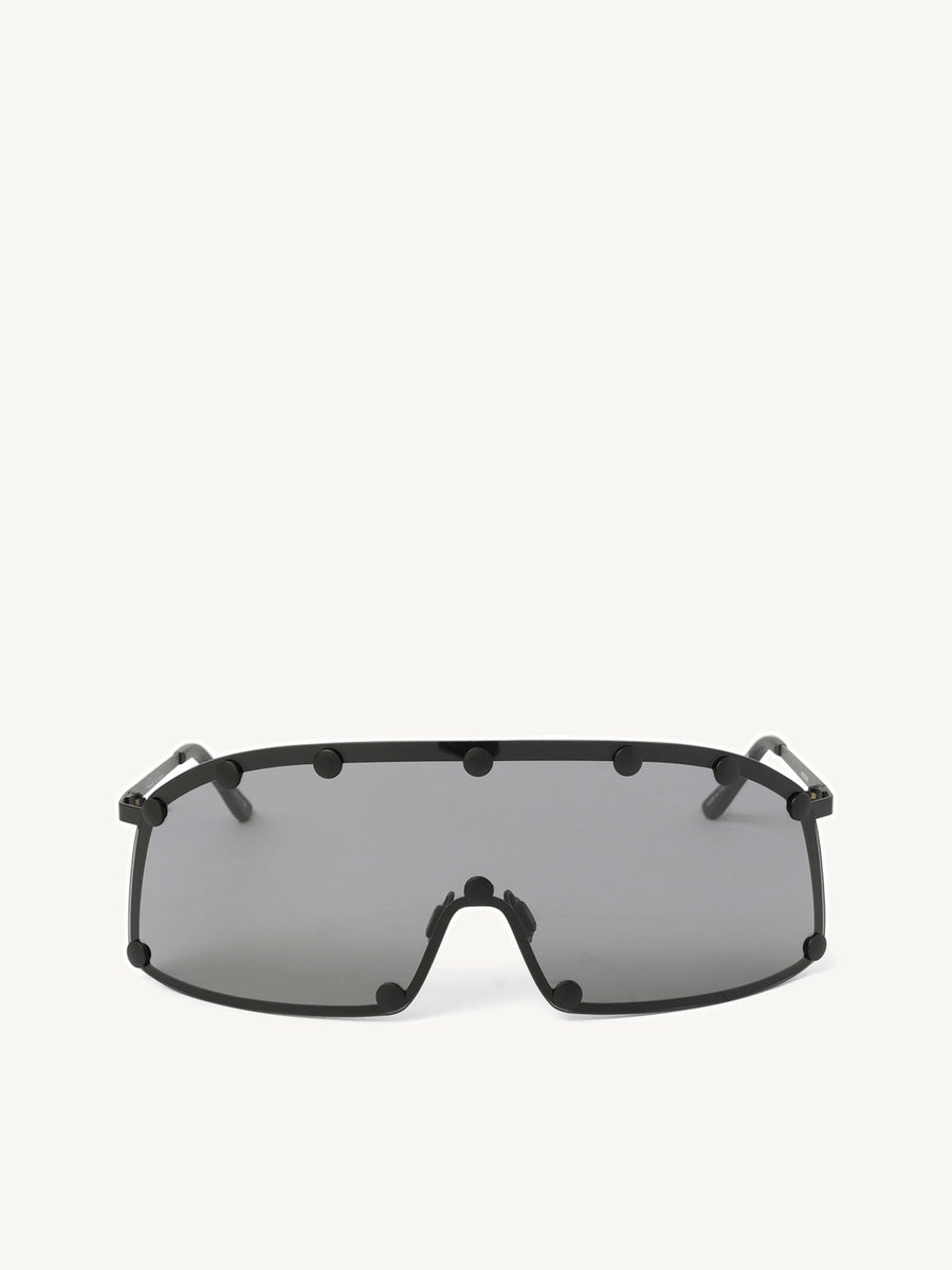 Shielding Sunglasses in Black