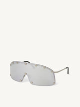 Shielding Sunglasses in Silver