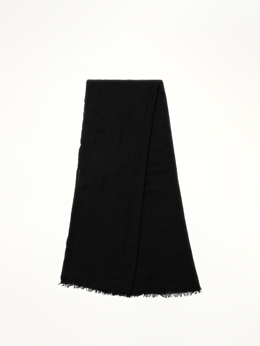 Rick Owens Kika Mega Scarf in Black