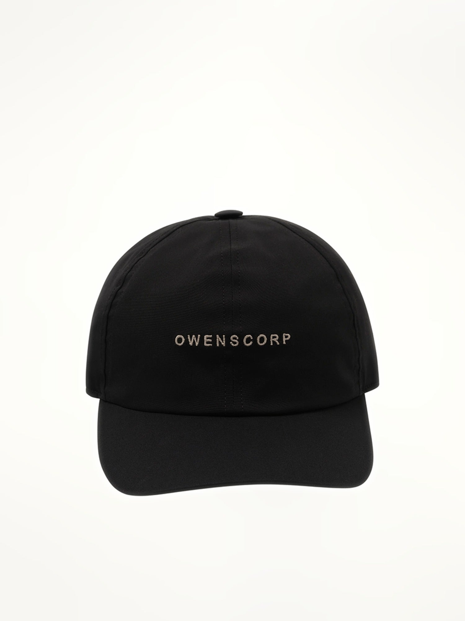 Rick Owens Owenscorp Baseball Cap in Black