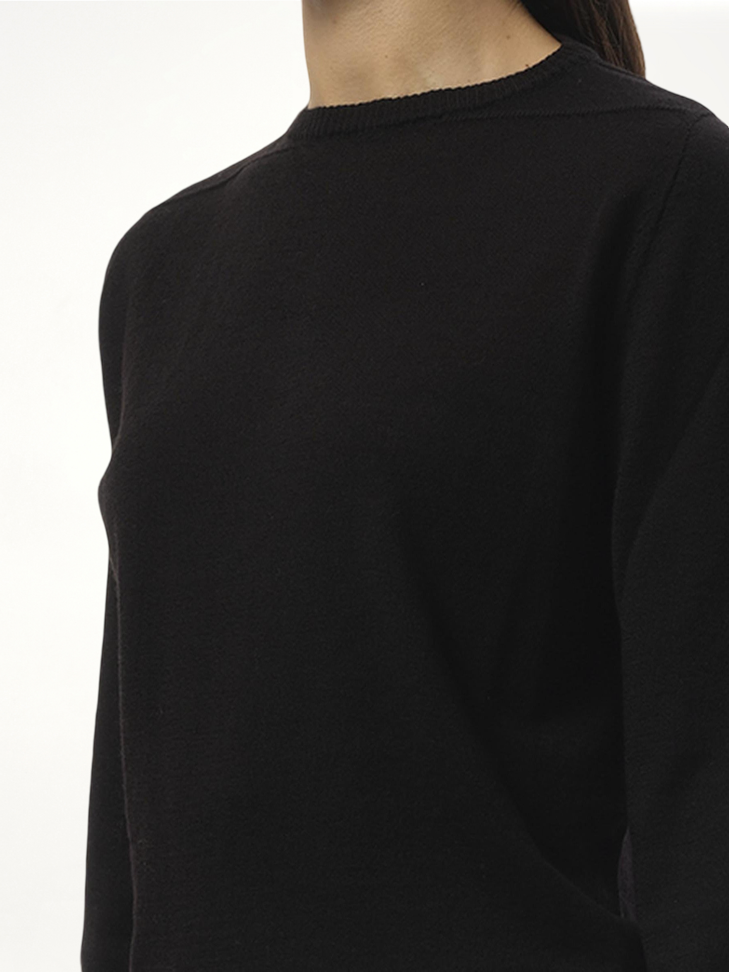 Biker Level Sweater in Black