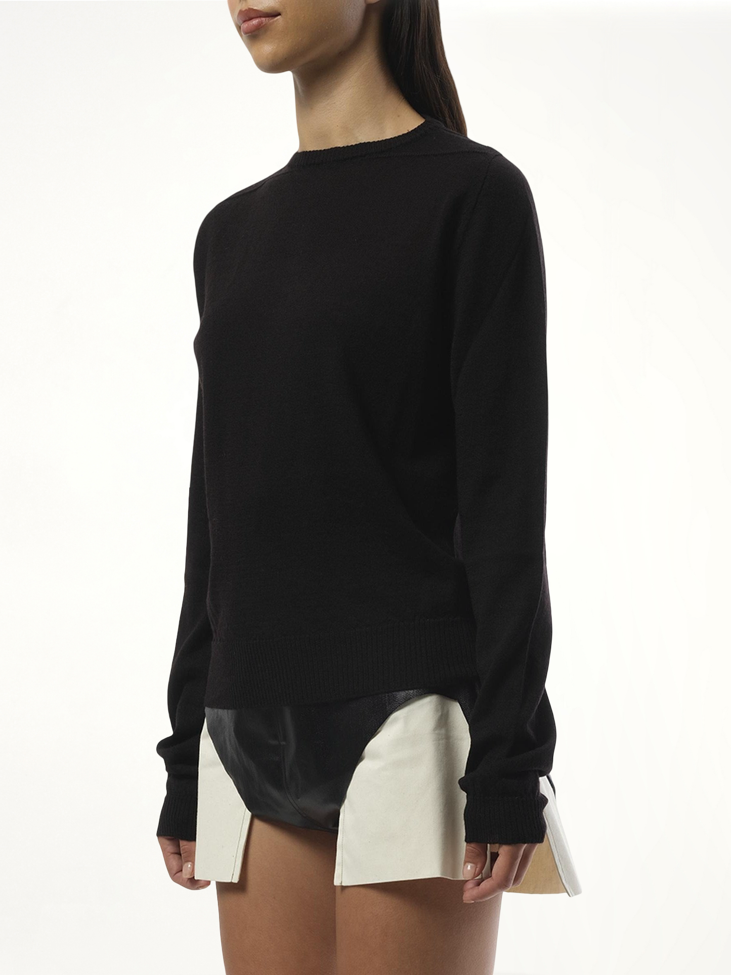 Biker Level Sweater in Black
