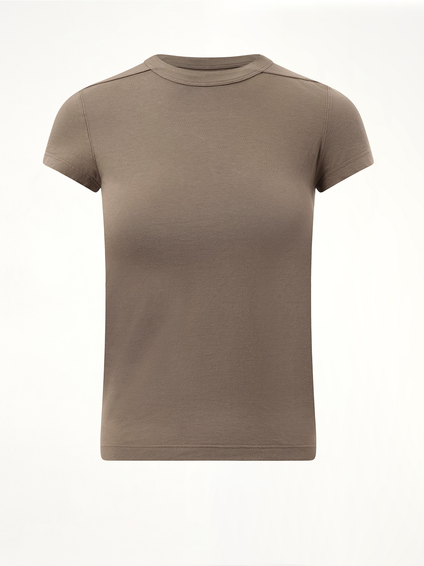 Cropped Level T-Shirt in Dust