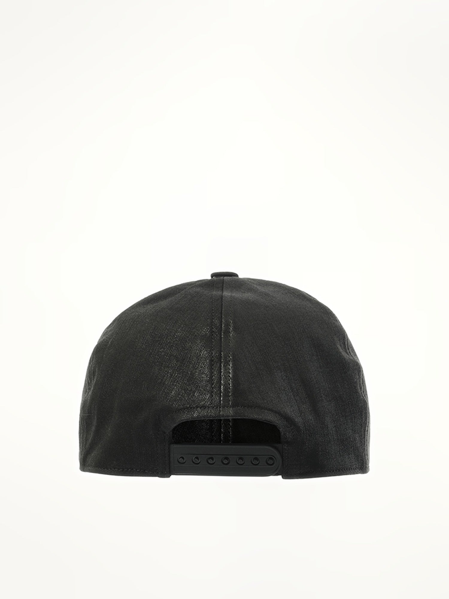 Rick Owens Drkshdw Embroidered Denim Cap in Black/Pearl