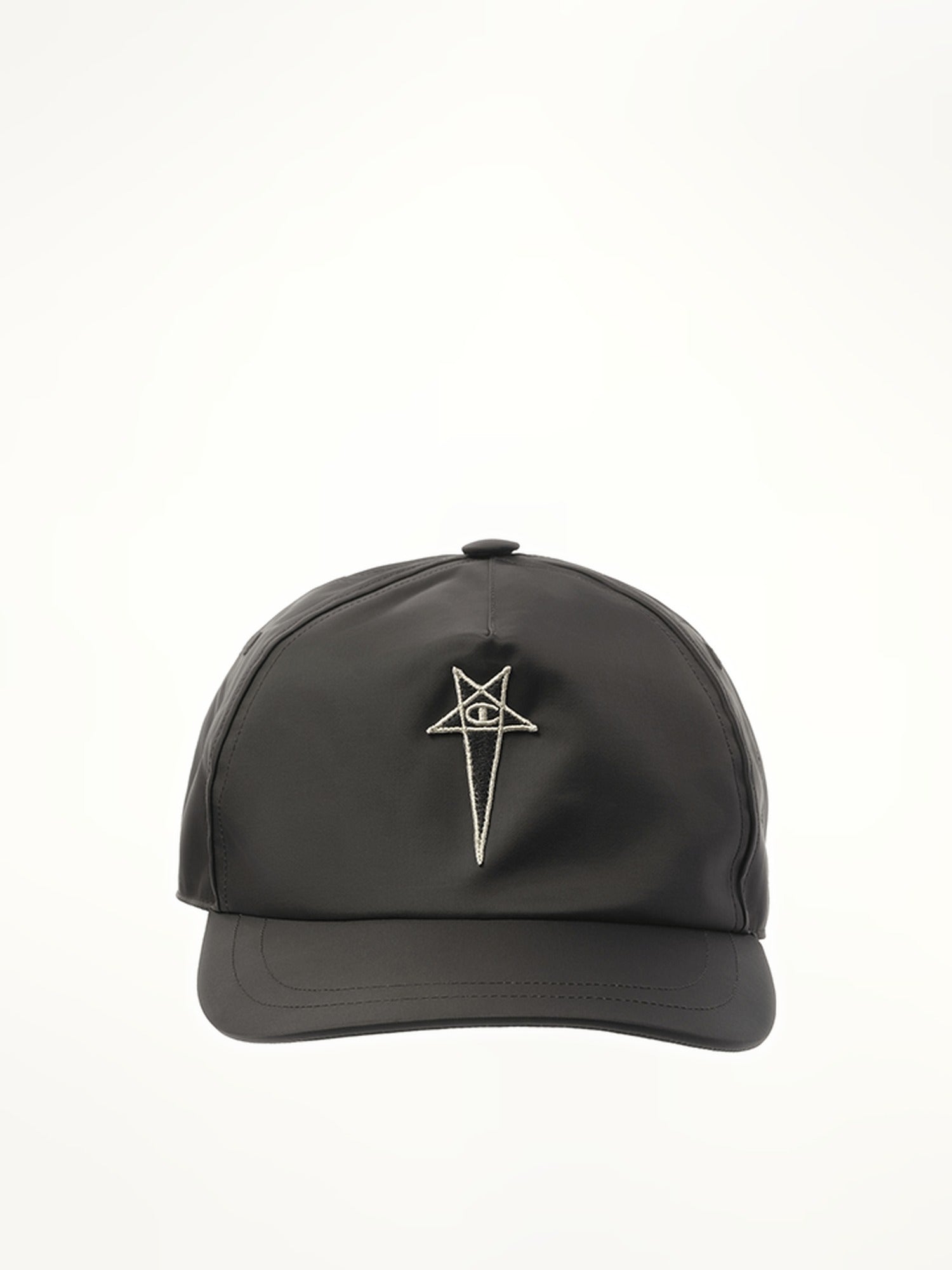Rick Owens Drkshdw Champion x Drkshdw Baseball Cap in Black