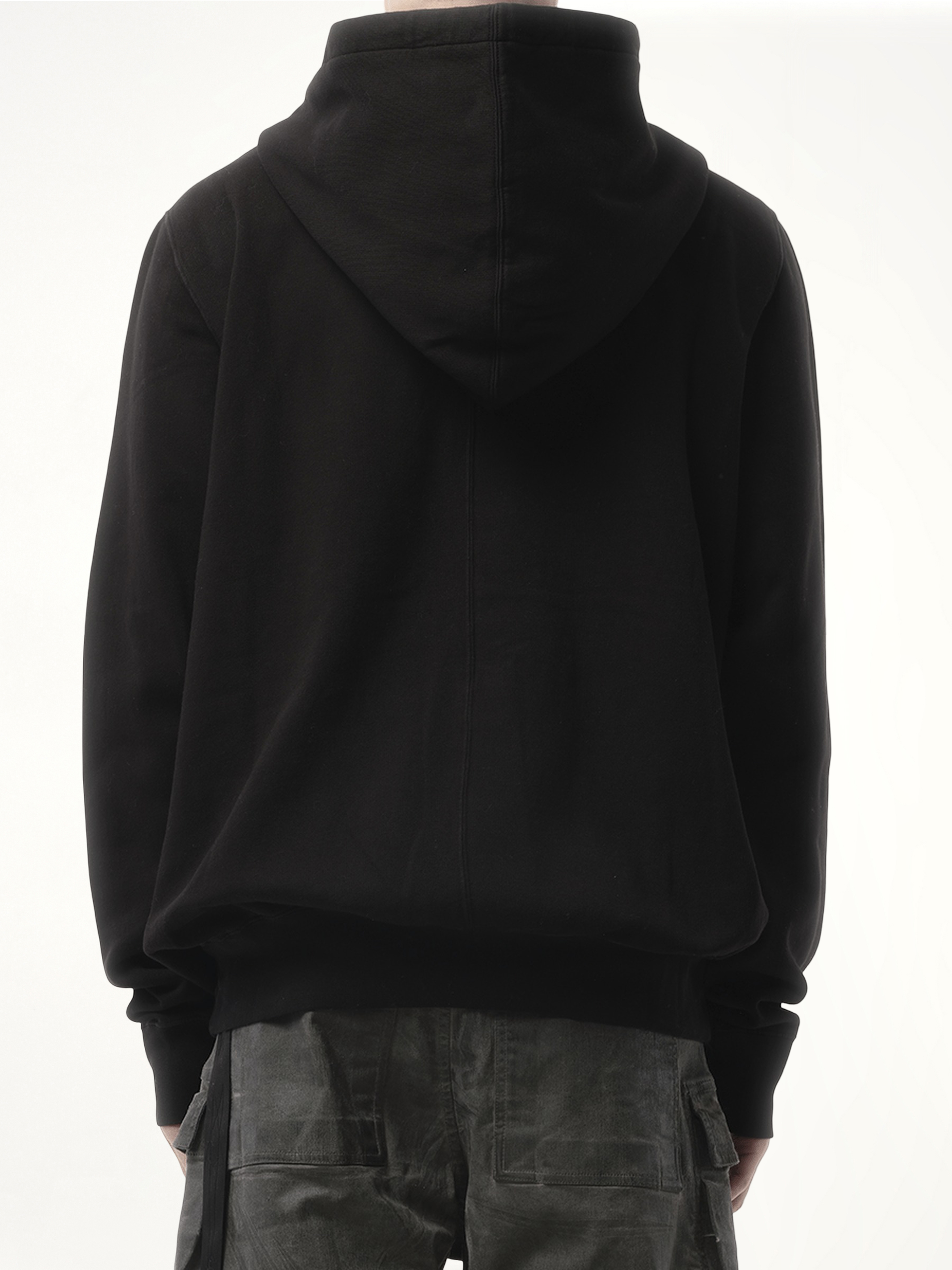 Opera Print Oversized Hoodie in Black/Pearl