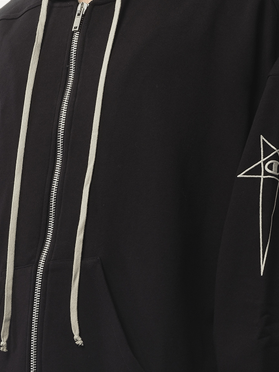 Champion x DRKSHDW Jumbo Jason Hoodie in Black