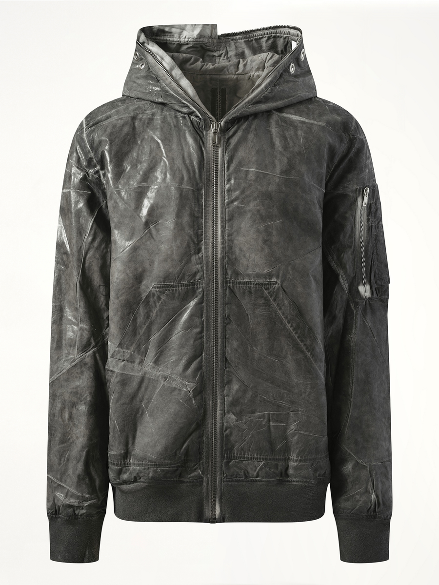 Gimp Flight Bomber Jacket in Dark Dust