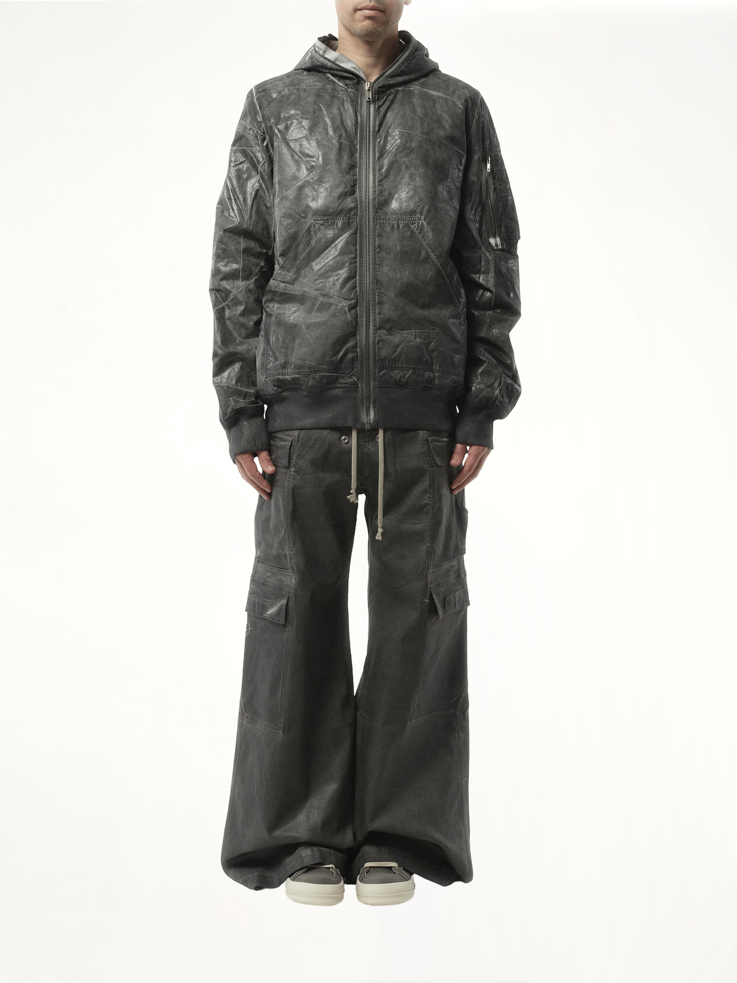 Gimp Flight Bomber Jacket in Dark Dust
