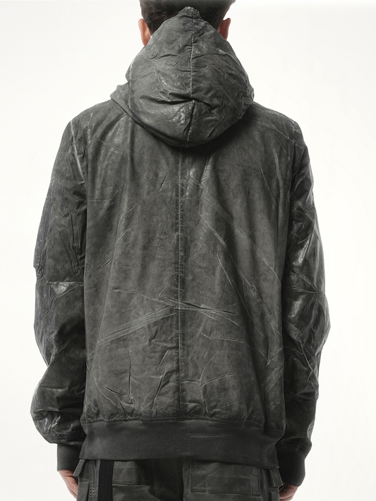 Gimp Flight Bomber Jacket in Dark Dust