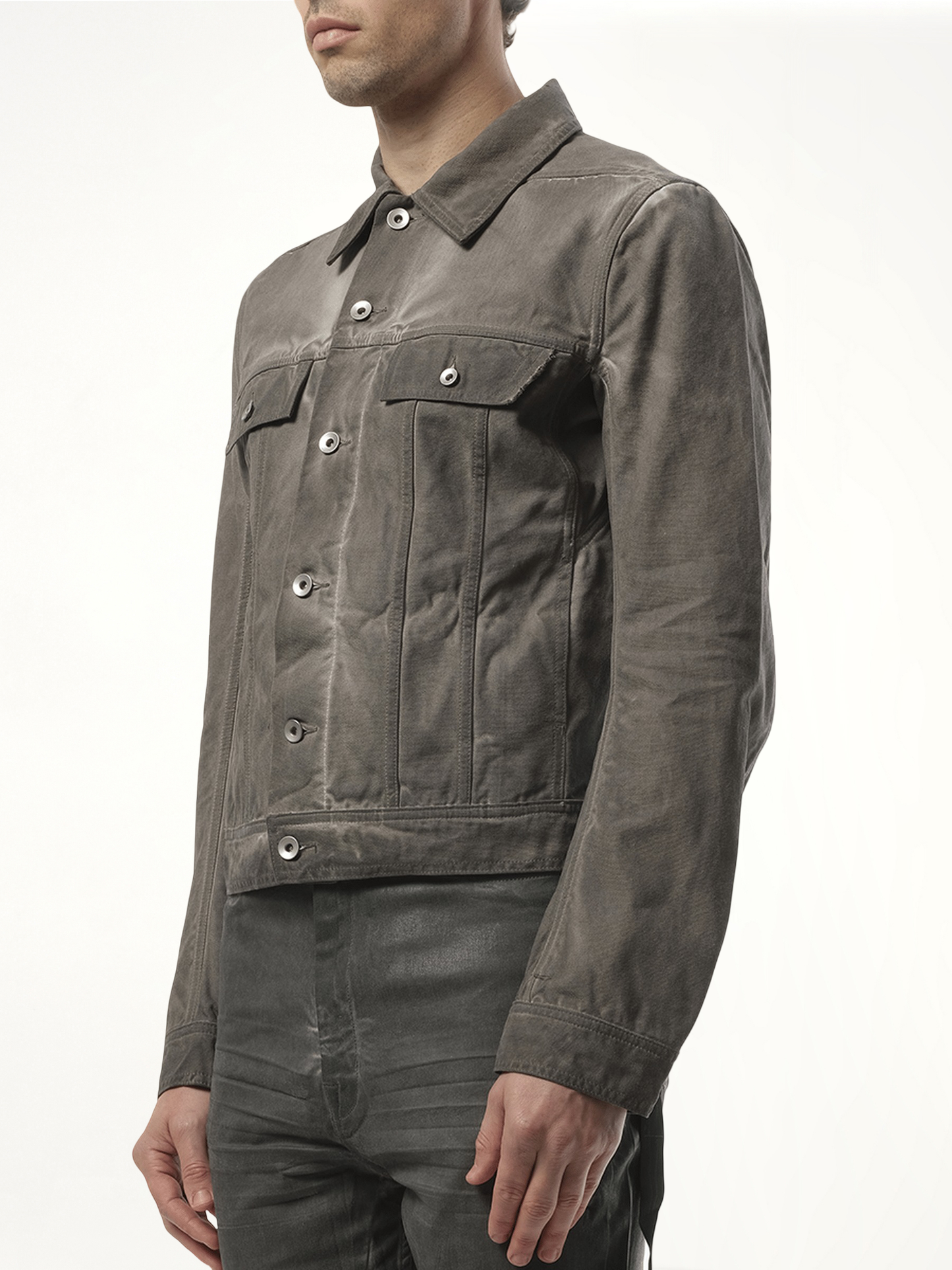 Trucker Jacket in Dust