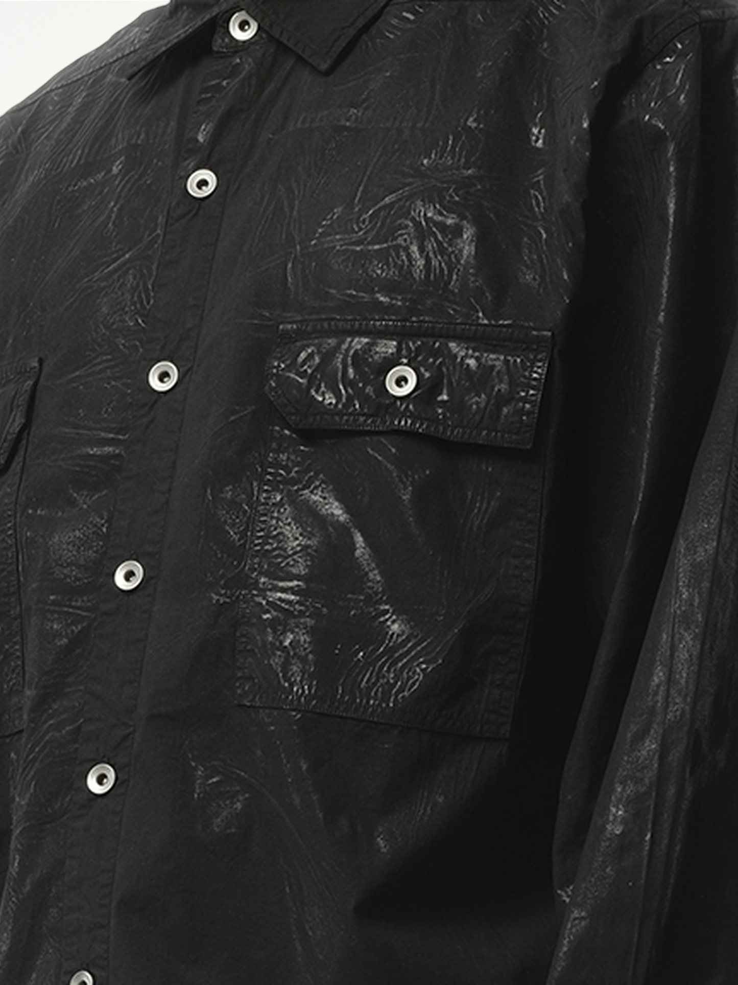 Denim Jumbo Outershirt in Black