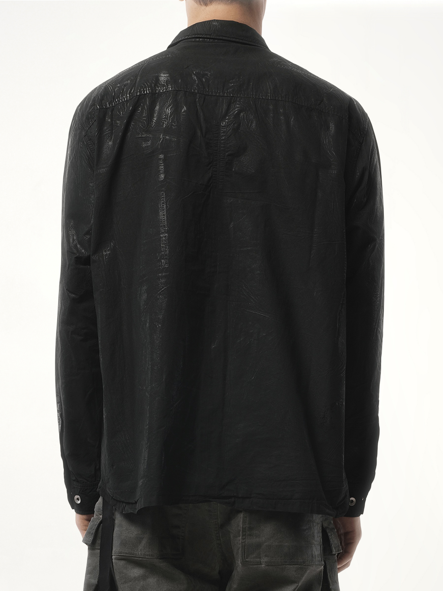 Denim Jumbo Outershirt in Black