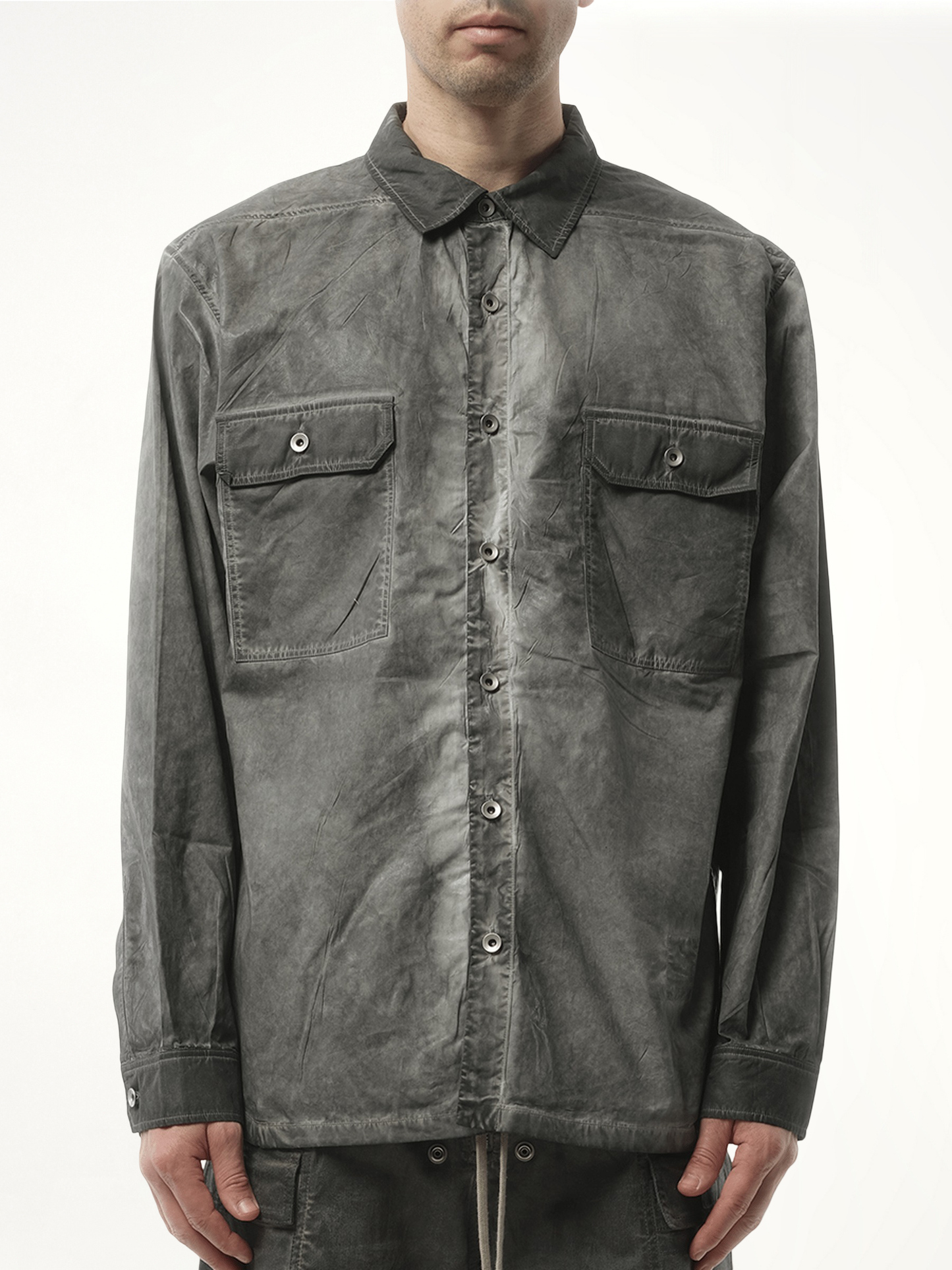 Denim Jumbo Outershirt in Dark Dust