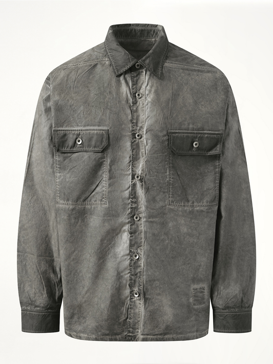 Denim Jumbo Outershirt in Dark Dust