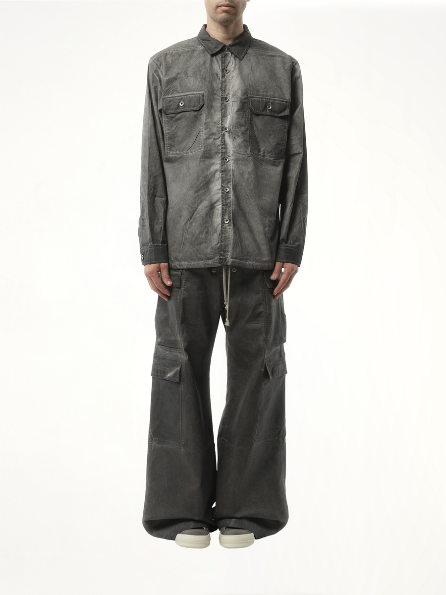 Denim Jumbo Outershirt in Dark Dust