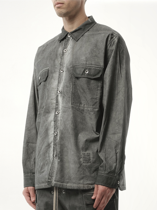 Denim Jumbo Outershirt in Dark Dust