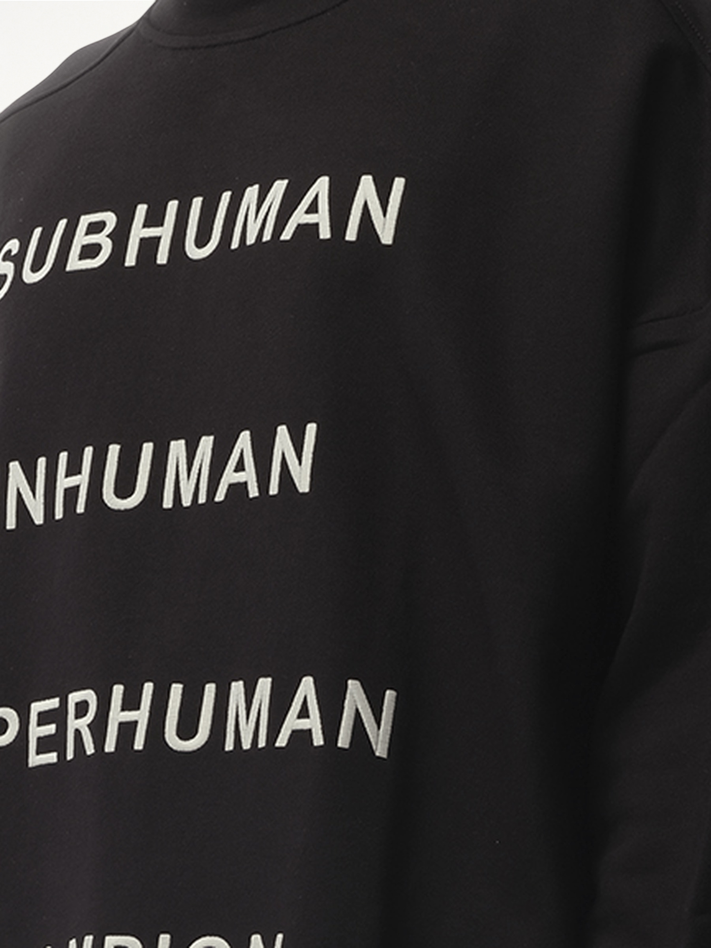 Champion x DRKSHDW Jumbo Sweatshirt in Black