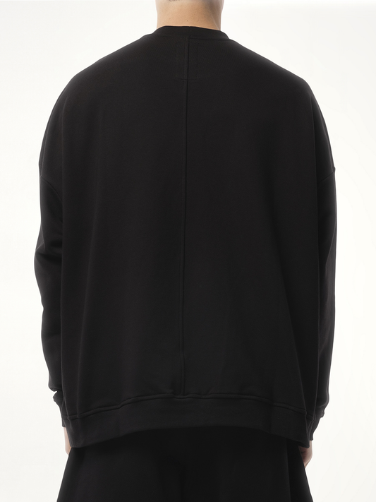 Champion x DRKSHDW Jumbo Sweatshirt in Black