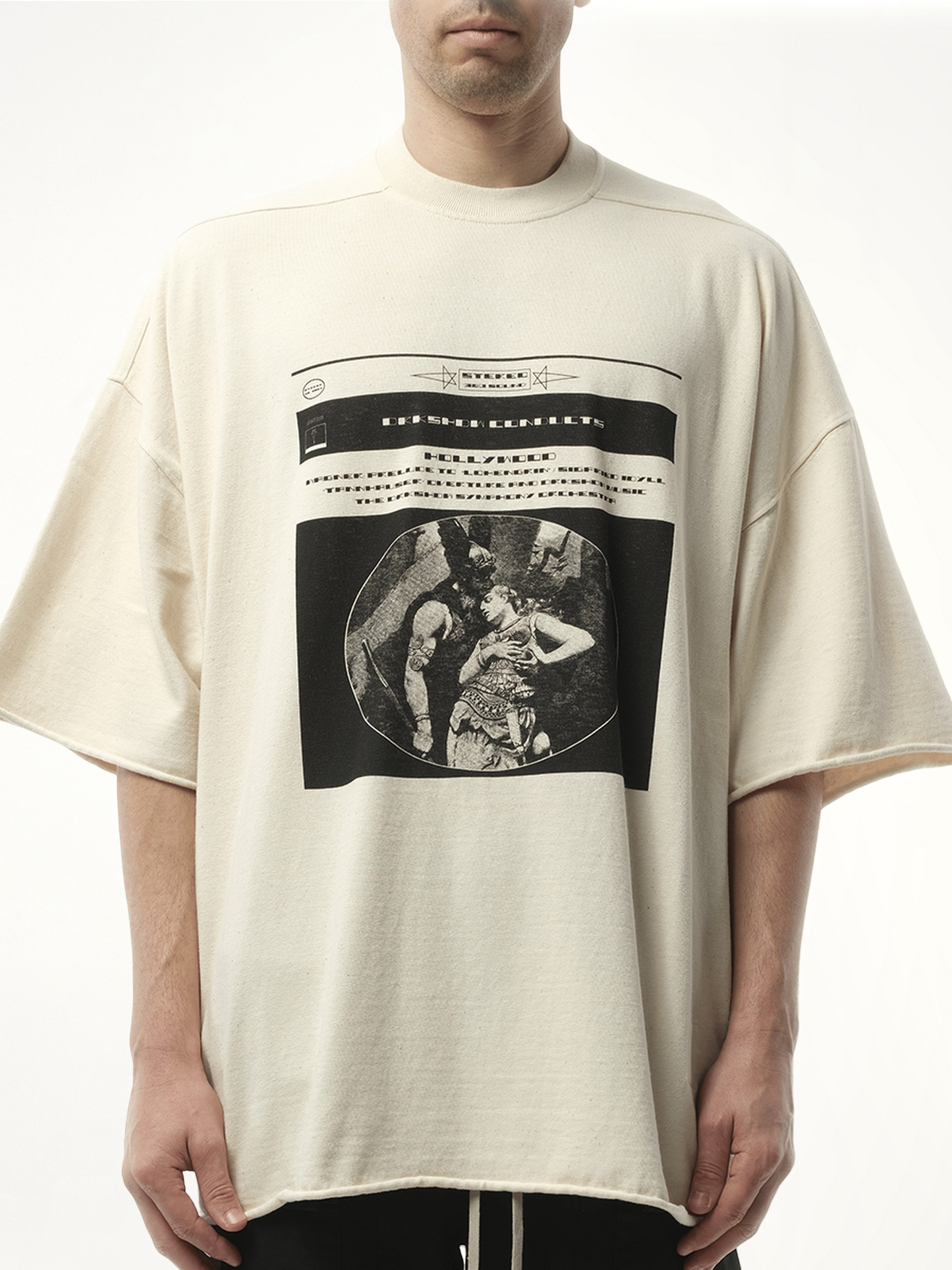 Opera Print Tommy T in Natural/Pearl