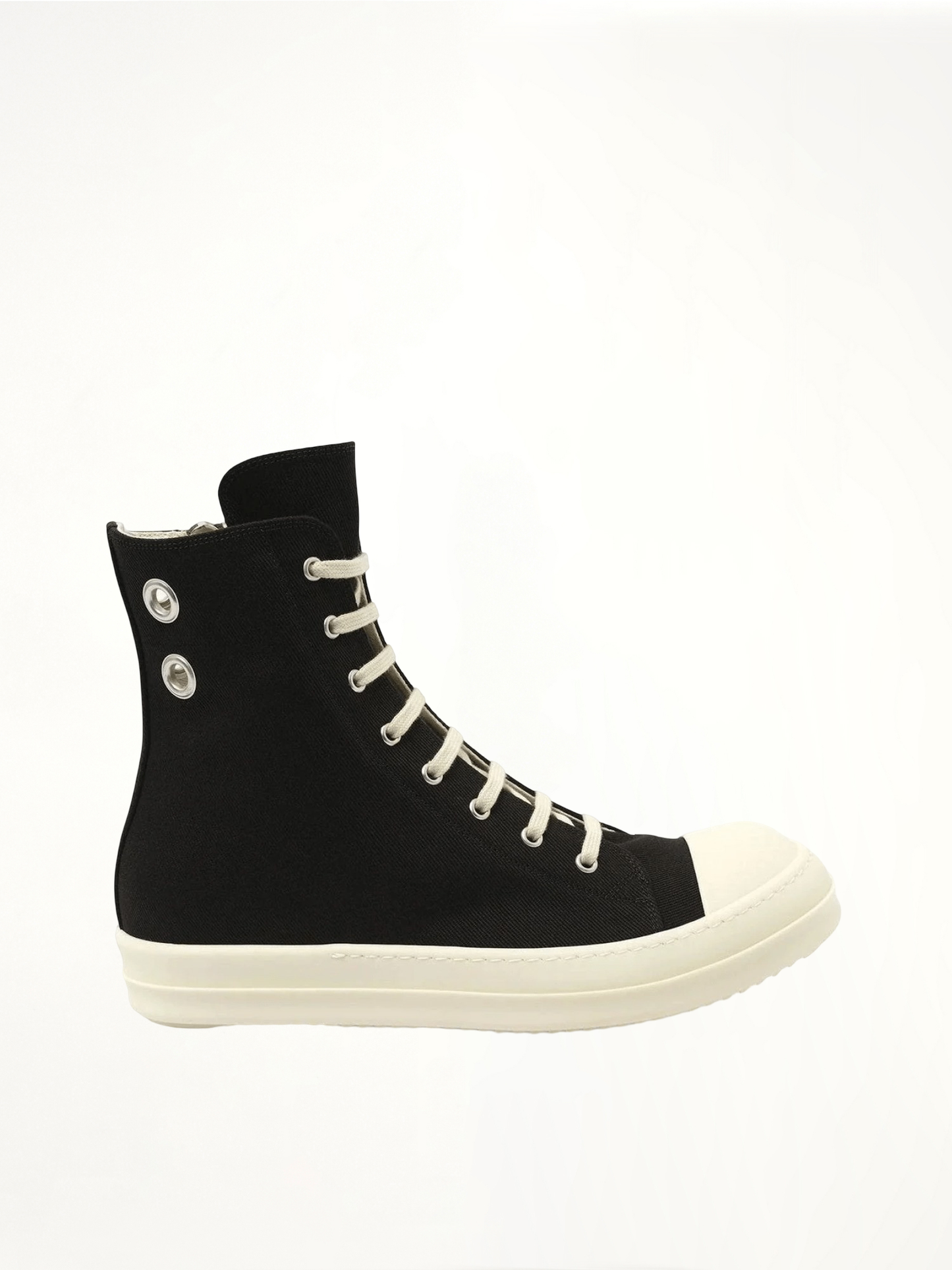 Gimp Eyelet Sneaks in Black/Milk