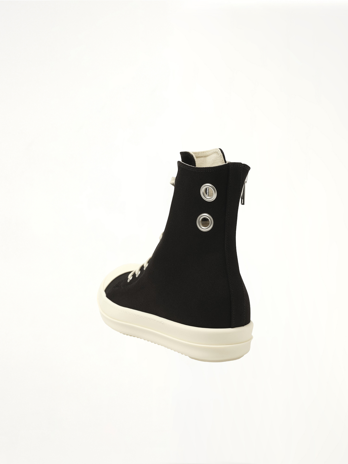 Gimp Eyelet Sneaks in Black/Milk