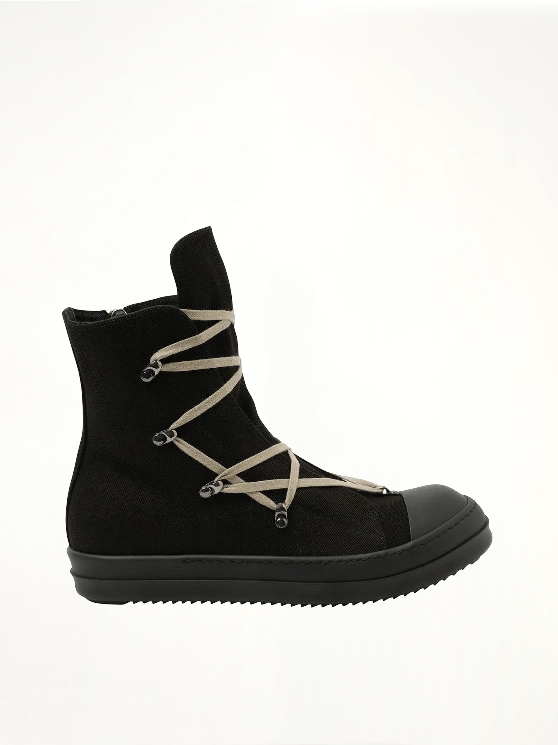 Hexa High Sneaks in Black/Pearl