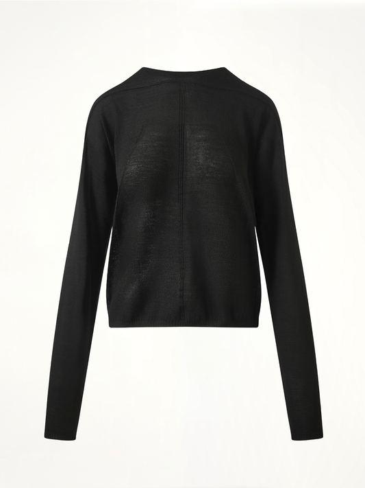 Knit Pullover in Black