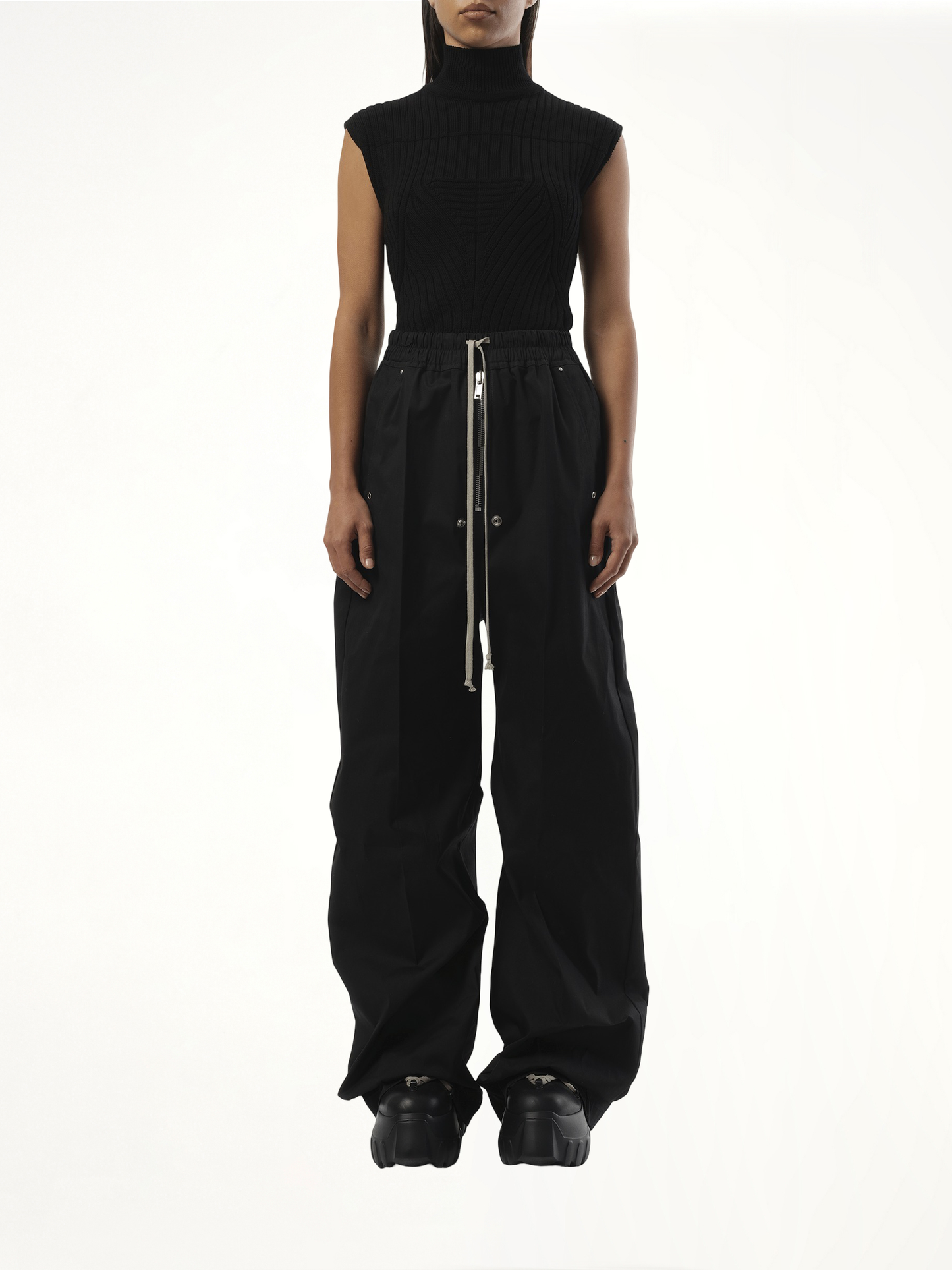 Wide Bela Pants in Black