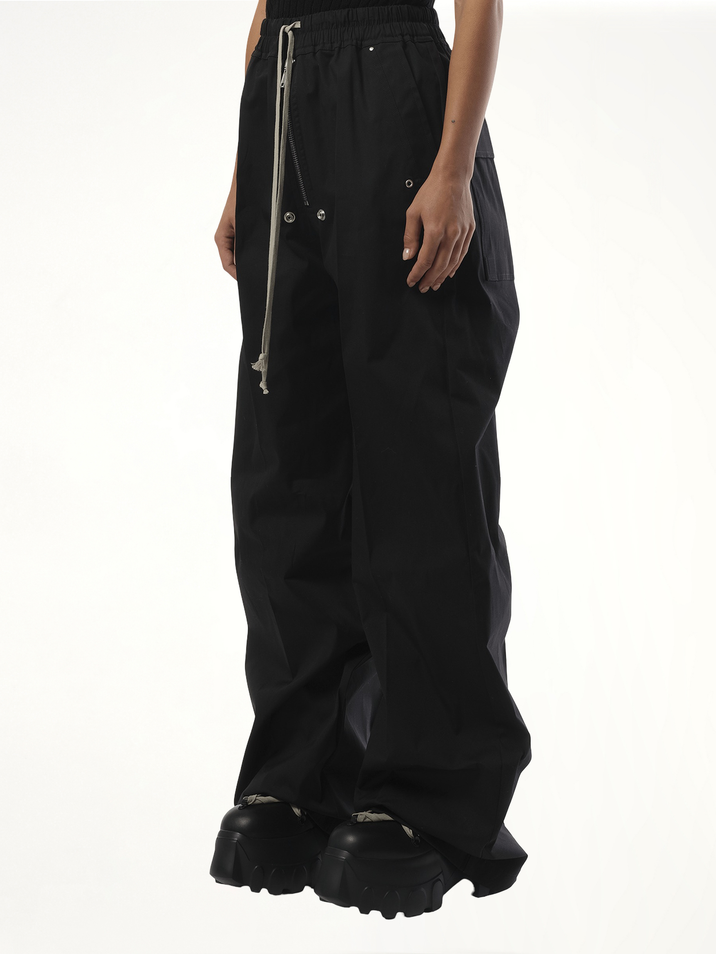 Wide Bela Pants in Black