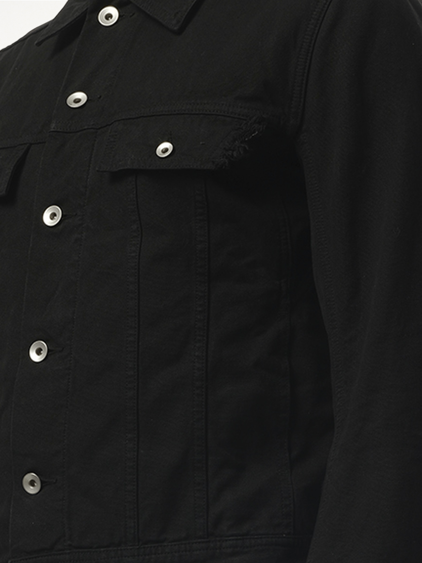 Trucker Jacket in Black