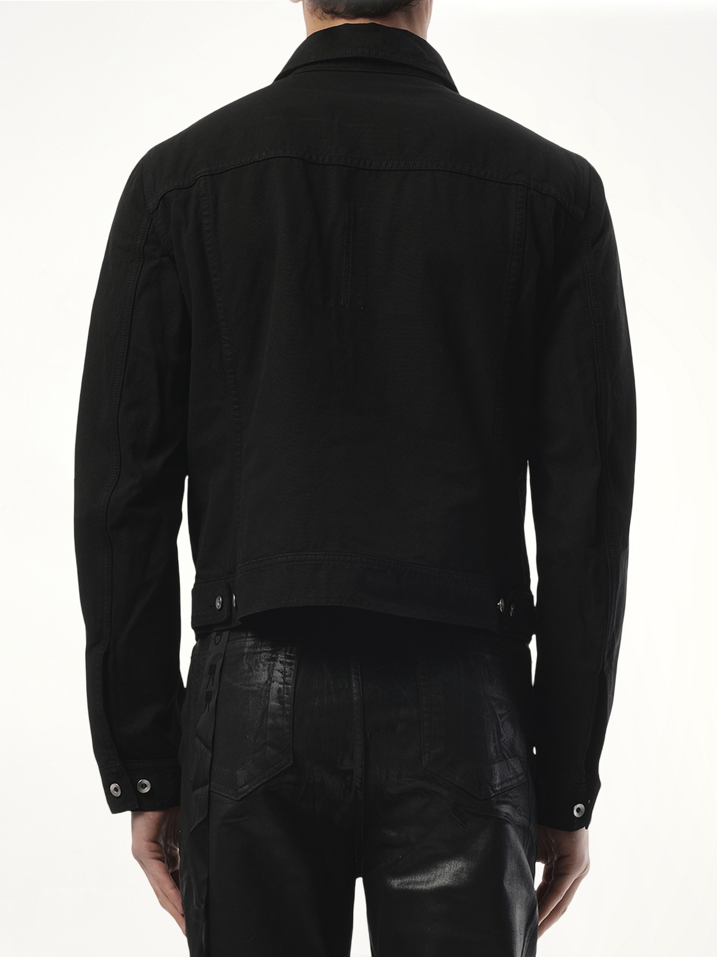 Trucker Jacket in Black