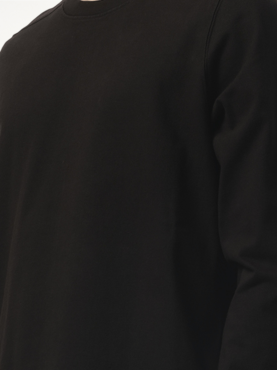 Crewneck Sweatshirt in Black