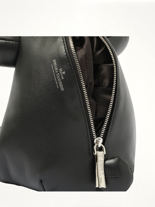 Bear Mini Shoulder Bag in Black