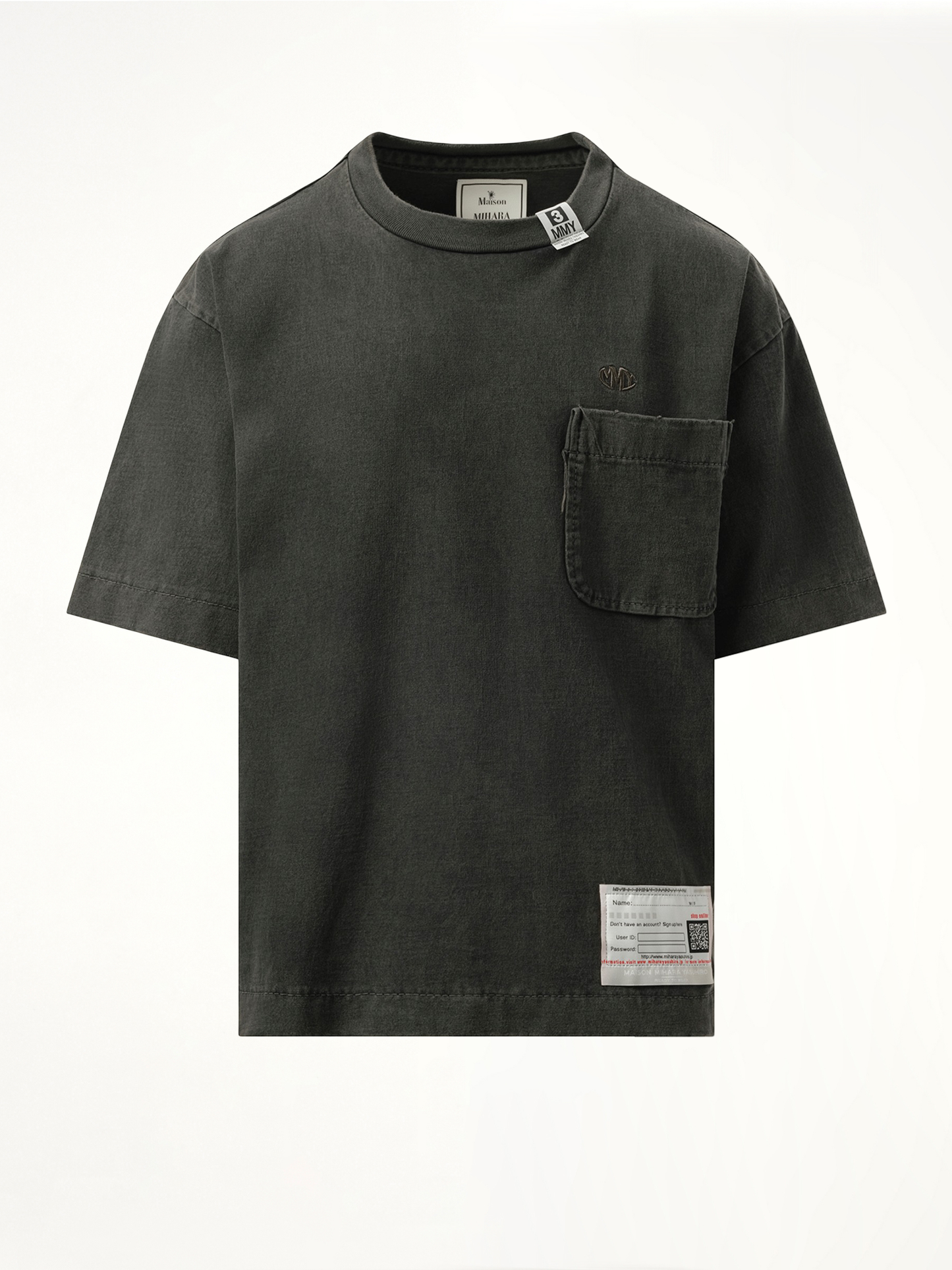 Amateur Sewn T-Shirt in Black